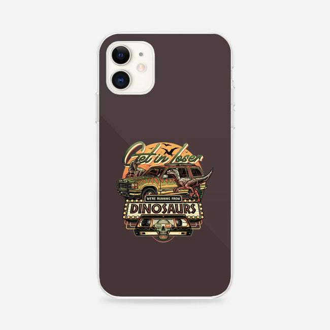 Running From Dinosaurs-iphone snap phone case-momma_gorilla