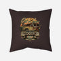 Running From Dinosaurs-none removable cover w insert throw pillow-momma_gorilla