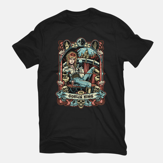 The Goblin King-womens basic tee-momma_gorilla