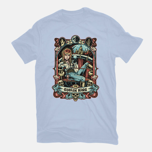 The Goblin King-womens fitted tee-momma_gorilla