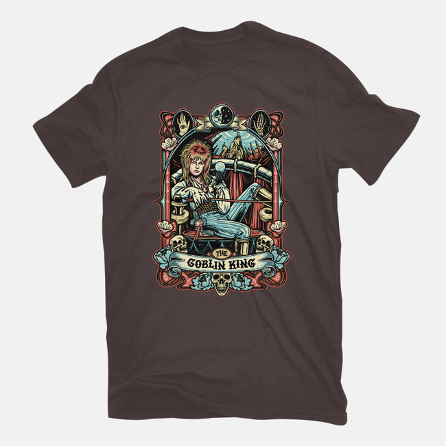 The Goblin King-womens basic tee-momma_gorilla