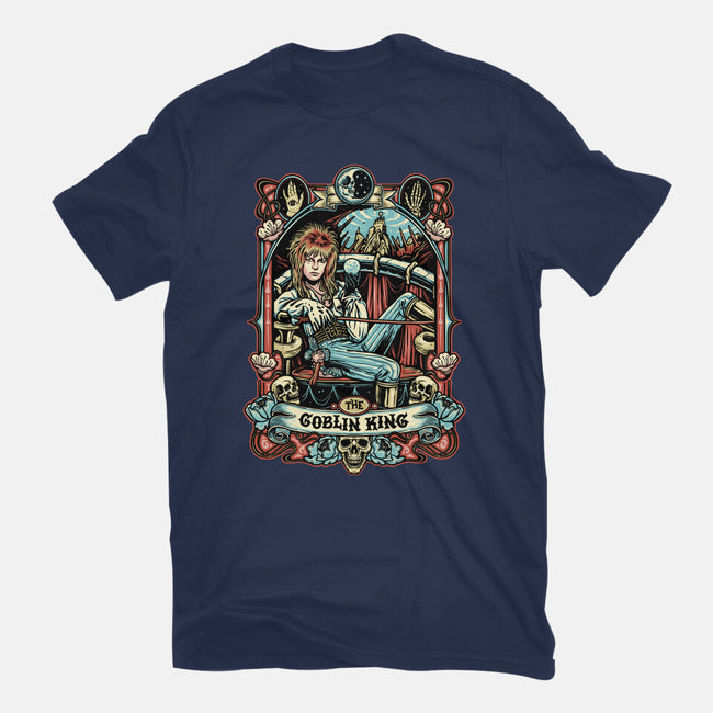 The Goblin King-womens fitted tee-momma_gorilla