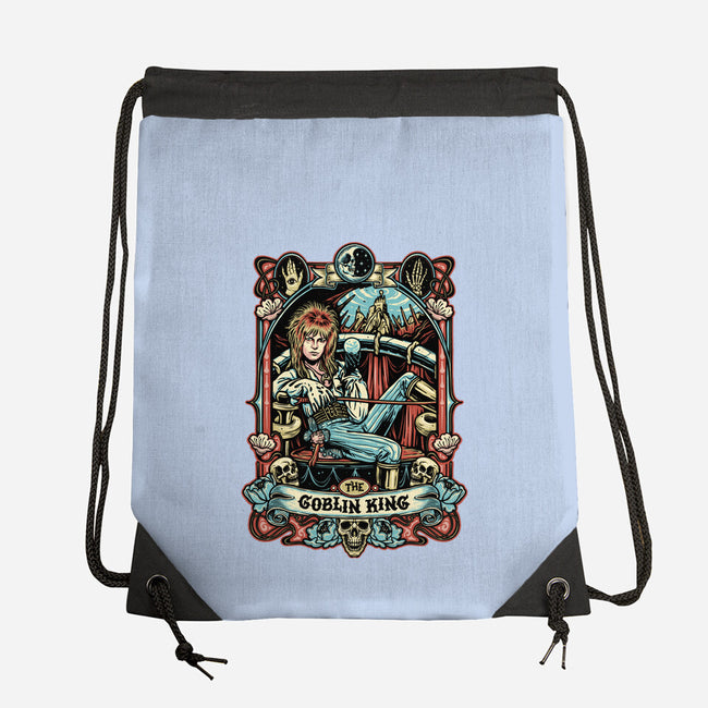 The Goblin King-none drawstring bag-momma_gorilla