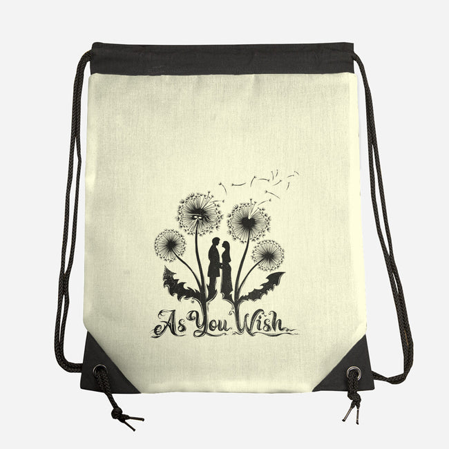 Spring Wish-none drawstring bag-kg07