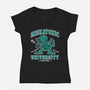 Fighting Cthulhus-womens v-neck tee-Nemons