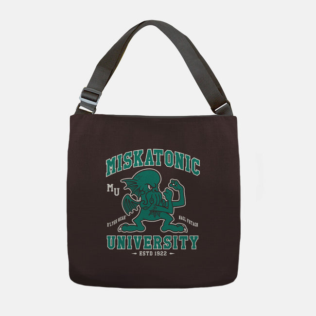 Fighting Cthulhus-none adjustable tote bag-Nemons