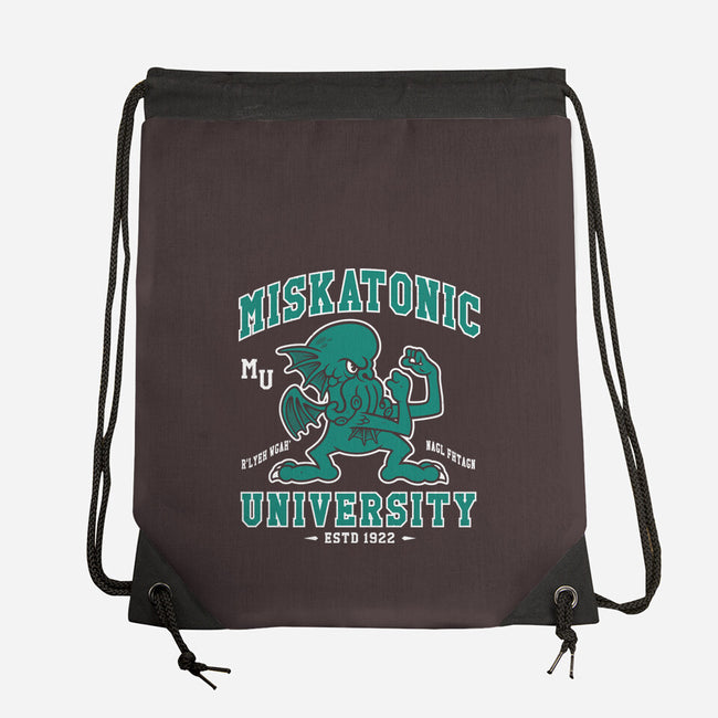 Fighting Cthulhus-none drawstring bag-Nemons