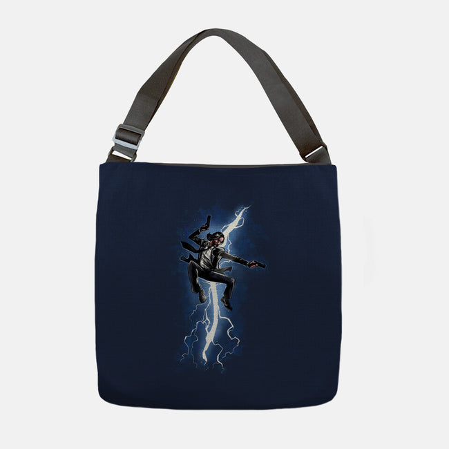Baba Yaga Returns-none adjustable tote bag-zascanauta