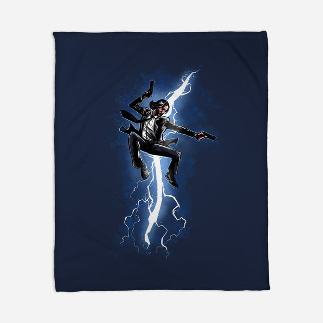 Baba Yaga Returns-none fleece blanket-zascanauta