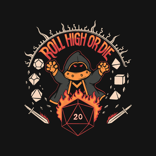 Roll High Or Die-none stretched canvas-marsdkart