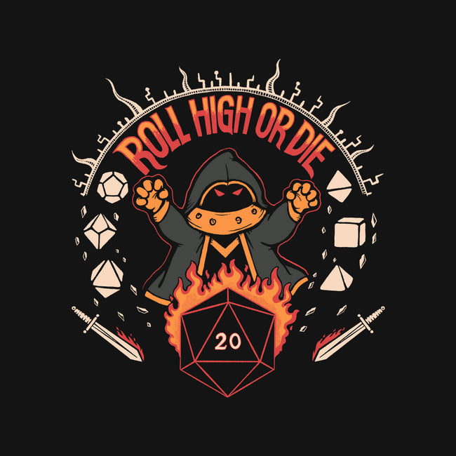 Roll High Or Die-womens fitted tee-marsdkart