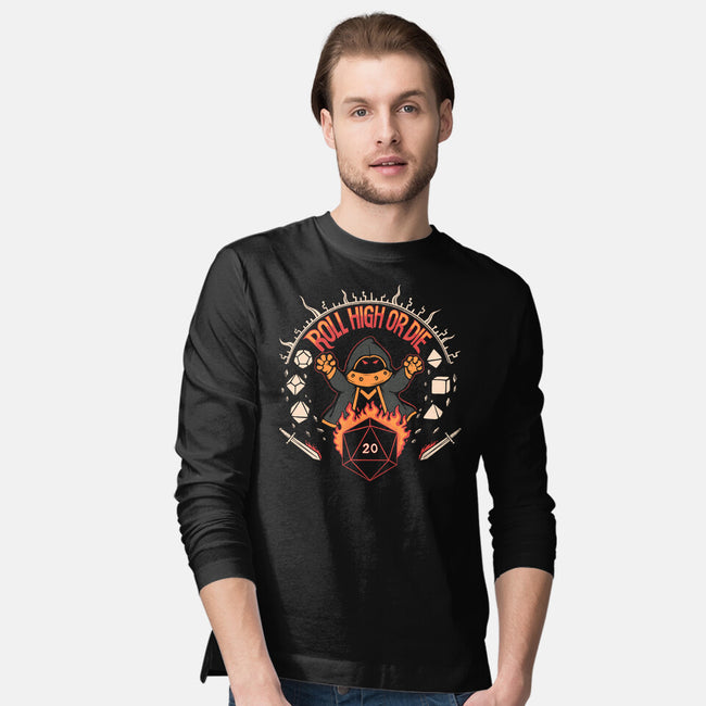 Roll High Or Die-mens long sleeved tee-marsdkart