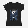 You Must Forget-womens v-neck tee-Guilherme magno de oliveira