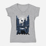 You Must Forget-womens v-neck tee-Guilherme magno de oliveira