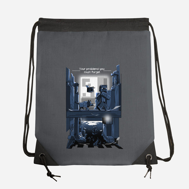 You Must Forget-none drawstring bag-Guilherme magno de oliveira