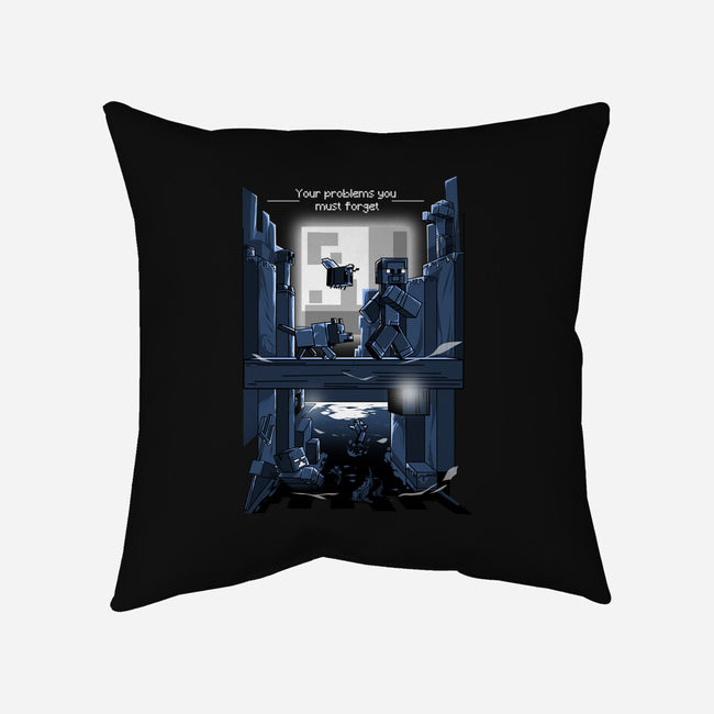 You Must Forget-none removable cover w insert throw pillow-Guilherme magno de oliveira