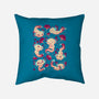Axolotl Wonders-none removable cover throw pillow-Snouleaf