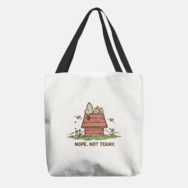 Nope Not Today-none basic tote bag-kg07