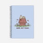 Nope Not Today-none dot grid notebook-kg07