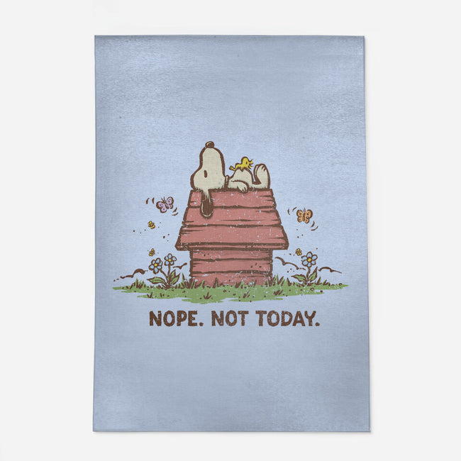 Nope Not Today-none outdoor rug-kg07
