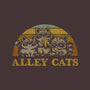 Alley Cats-none stretched canvas-kg07