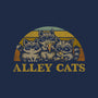 Alley Cats-none zippered laptop sleeve-kg07