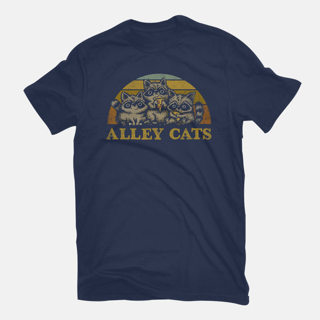 Alley Cats-mens basic tee-kg07