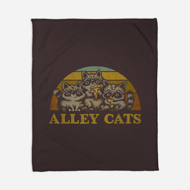 Alley Cats-none fleece blanket-kg07