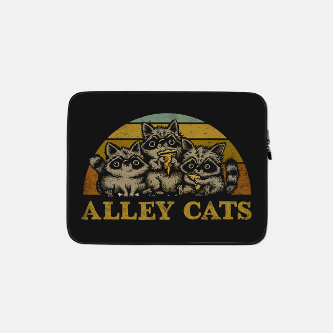 Alley Cats-none zippered laptop sleeve-kg07