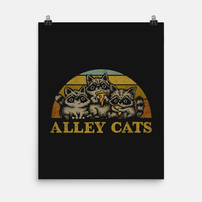 Alley Cats-none matte poster-kg07
