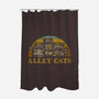 Alley Cats-none polyester shower curtain-kg07