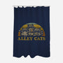 Alley Cats-none polyester shower curtain-kg07