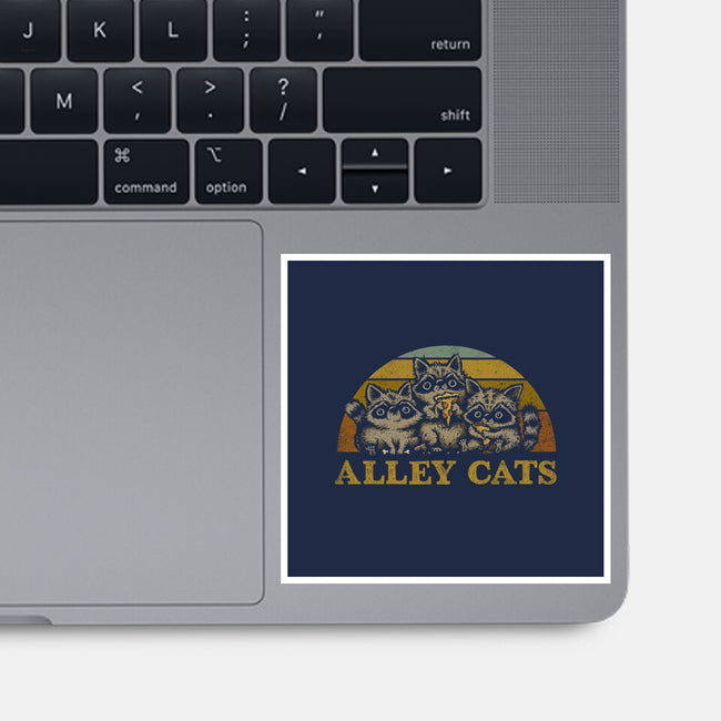 Alley Cats-none glossy sticker-kg07