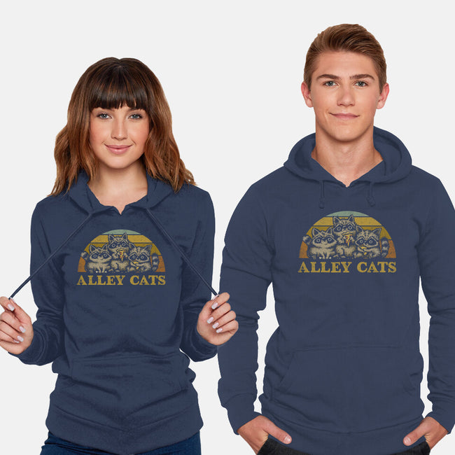 Alley Cats-unisex pullover sweatshirt-kg07