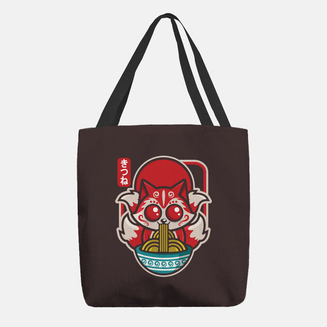 Kute Kitsune-none basic tote bag-jrberger