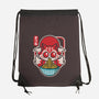 Kute Kitsune-none drawstring bag-jrberger