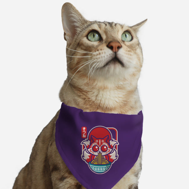 Kute Kitsune-cat adjustable pet collar-jrberger