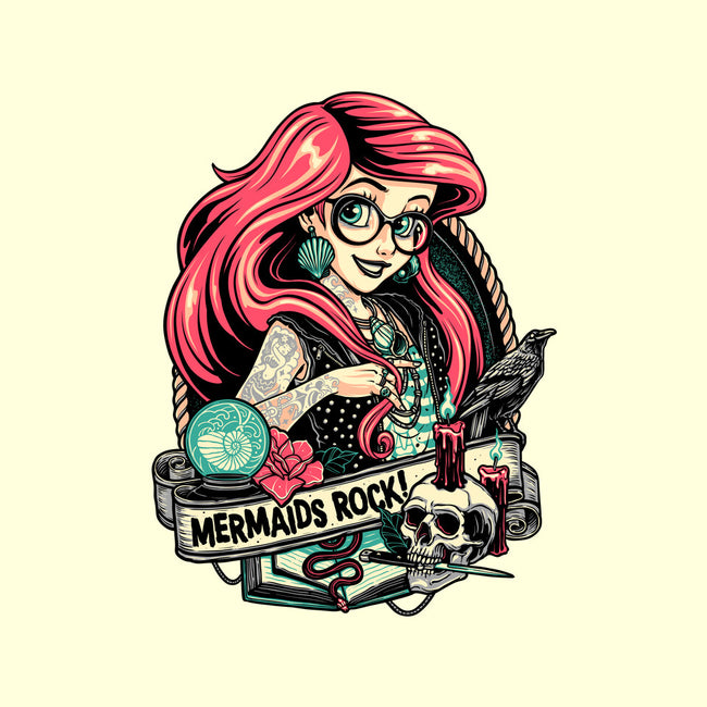 Mermaids Rock-none stretched canvas-momma_gorilla