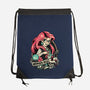 Mermaids Rock-none drawstring bag-momma_gorilla