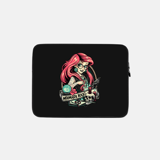 Mermaids Rock-none zippered laptop sleeve-momma_gorilla