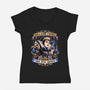 The Evil Queen-womens v-neck tee-momma_gorilla