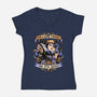 The Evil Queen-womens v-neck tee-momma_gorilla