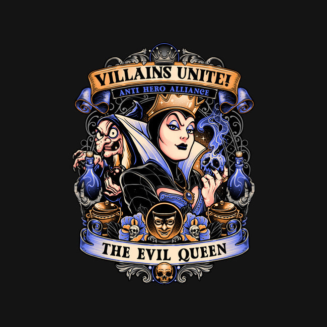 The Evil Queen-womens v-neck tee-momma_gorilla