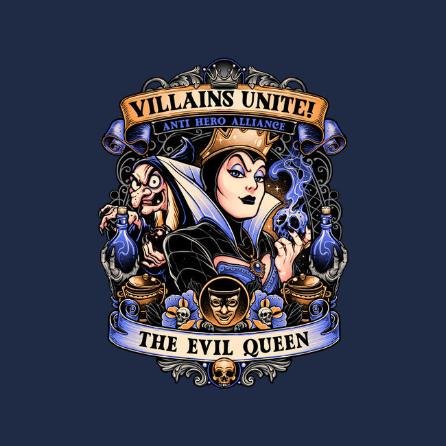 The Evil Queen-womens v-neck tee-momma_gorilla
