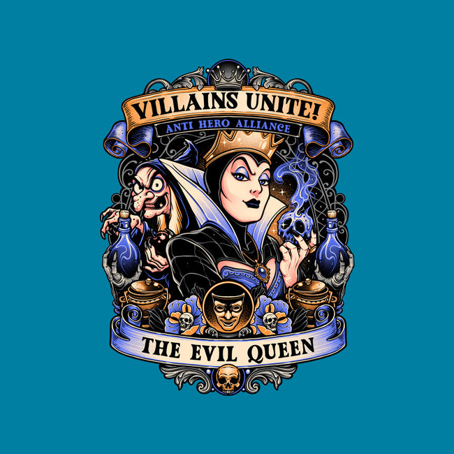 The Evil Queen-none removable cover w insert throw pillow-momma_gorilla