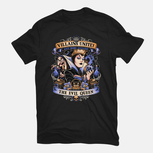 The Evil Queen-mens basic tee-momma_gorilla