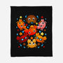 Crabs-none fleece blanket-Vallina84