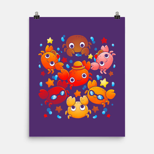 Crabs-none matte poster-Vallina84
