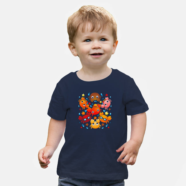 Crabs-baby basic tee-Vallina84