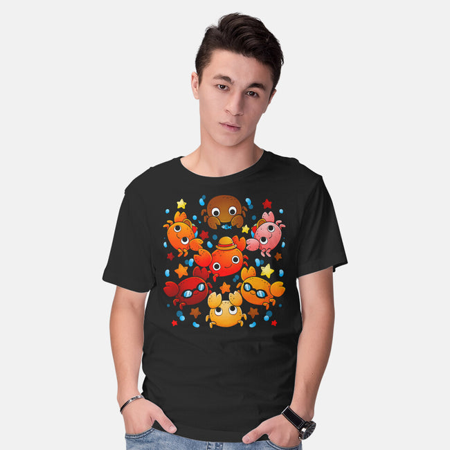 Crabs-mens basic tee-Vallina84